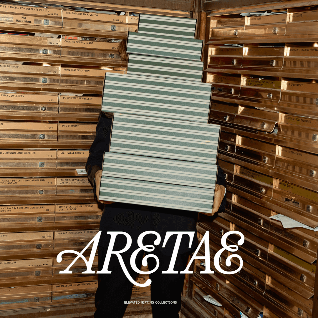 Brand Identity and Packaging for Aretae Elevated Gifting