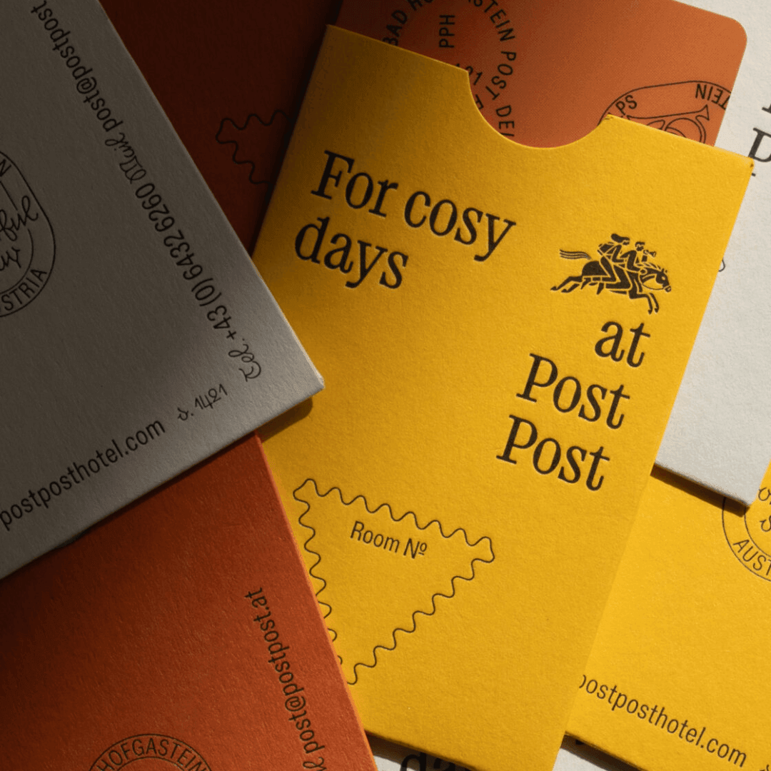 Brand Identity for Post Post Hotel