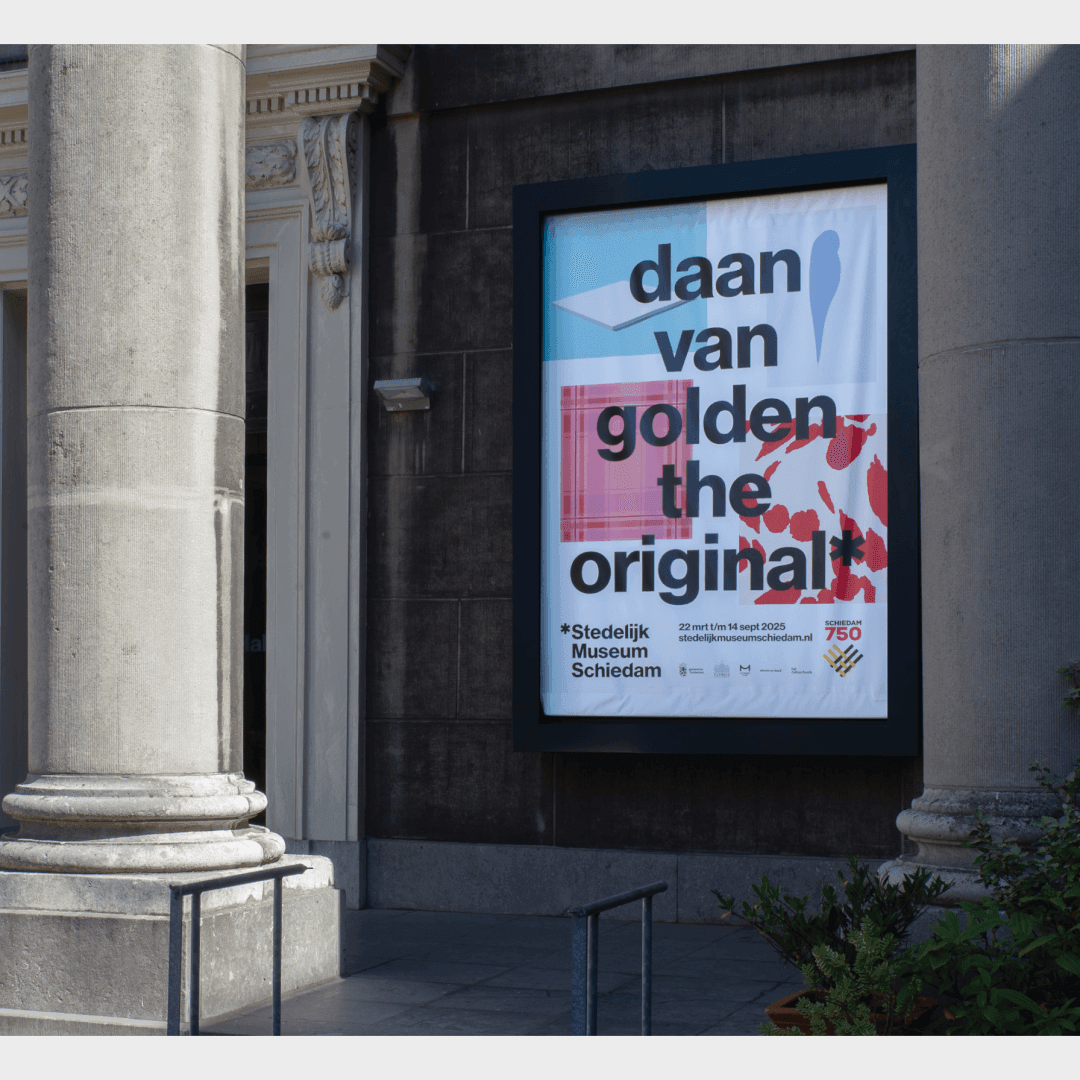 Graphic and Exhibition Design for Daan Van Golden – the Original
