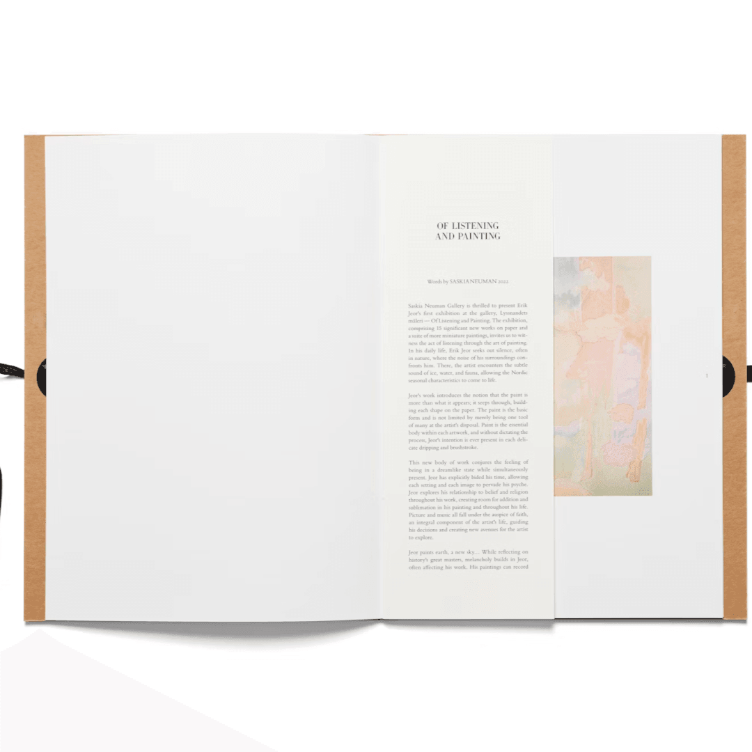Website Design for Artist Erik Jeor