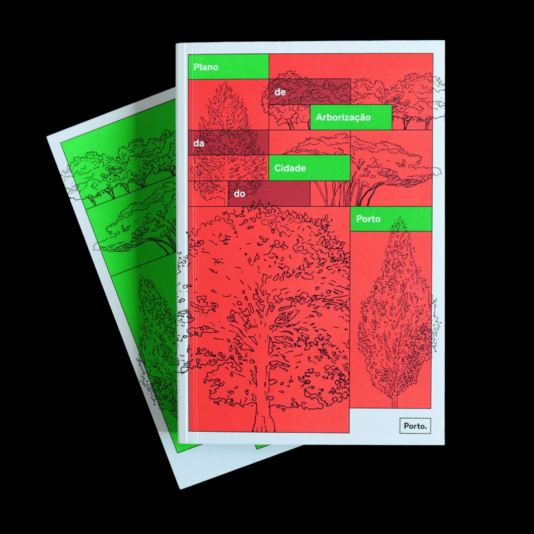 Editorial Design for the Municipal Tree Planting Plan of Porto