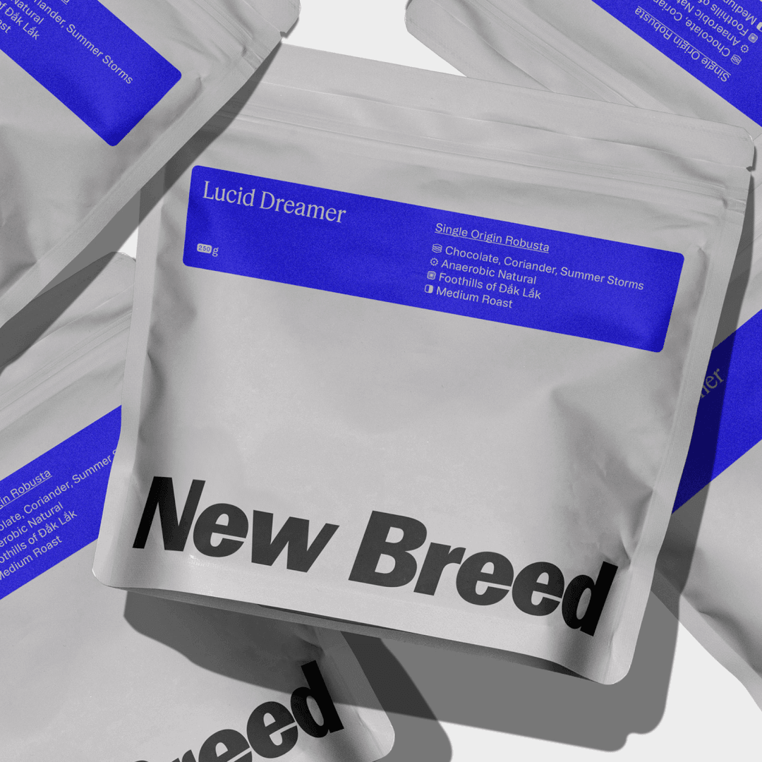 Brand Identity and Packaging for New Breed Coffee