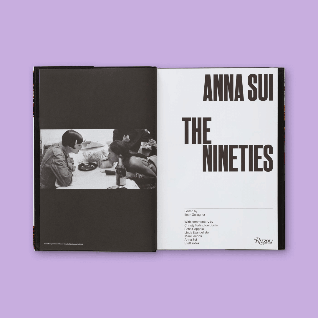 Book Design for the Nineties x Anna Sui