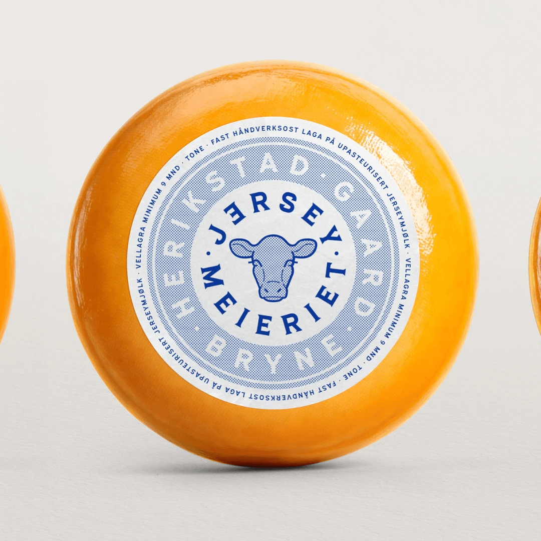 Brand Identity and Packaging for Jerseymeieriet Dairy