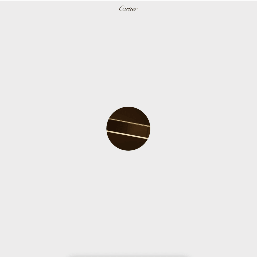 Interactive Web Experience for Cartier Love Bracelet