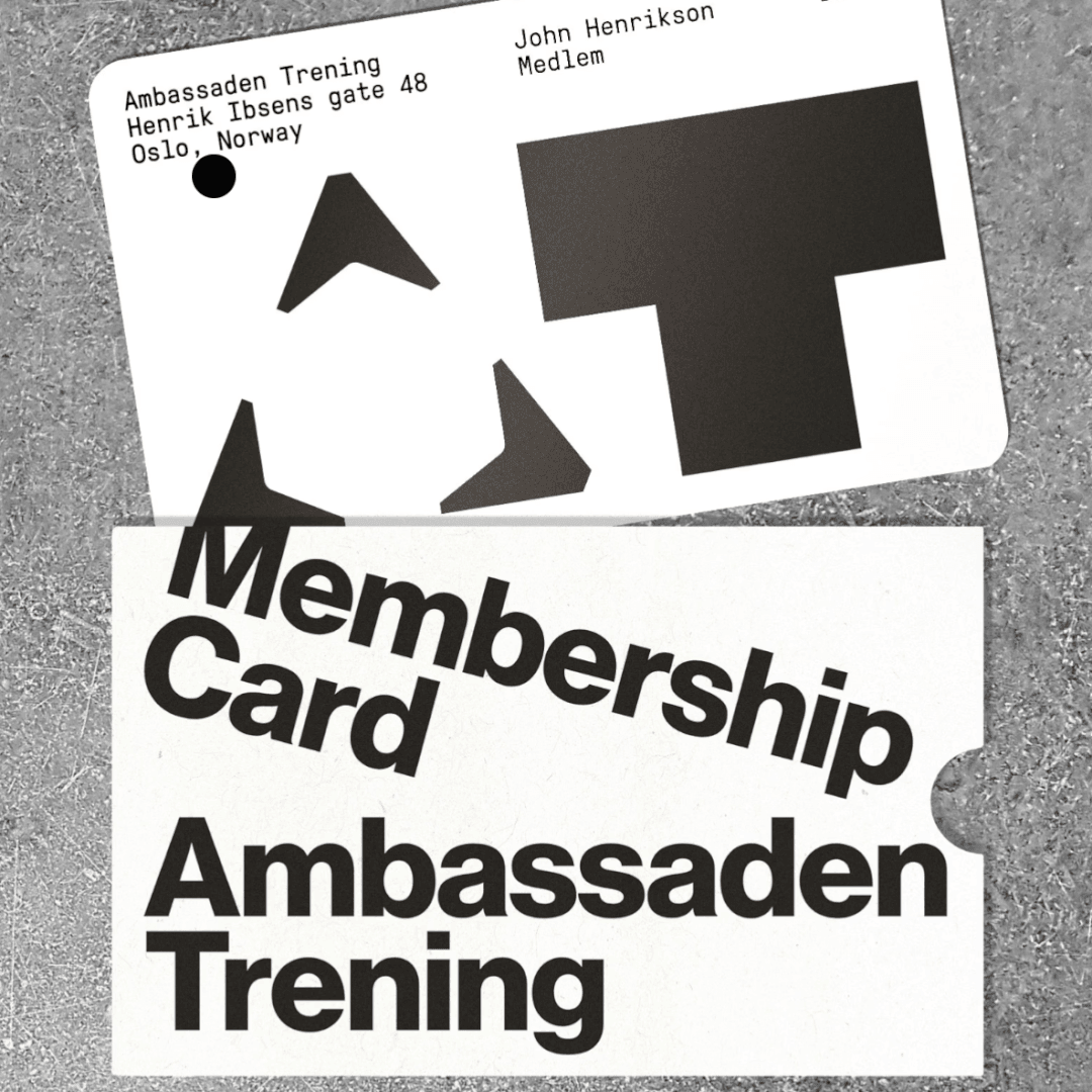 Visual Identity for Ambassaden Trening Gym