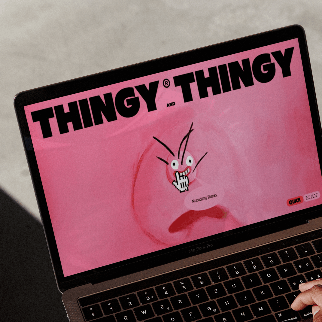 Website Design for Thingy and Thingy