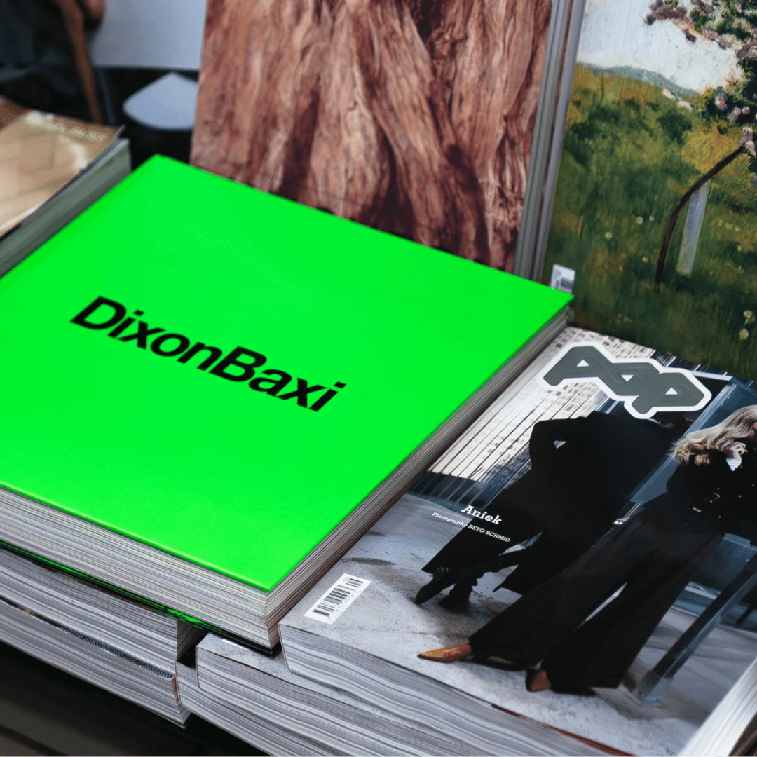 Book Design for DixonBaxi Studio Retrospective
