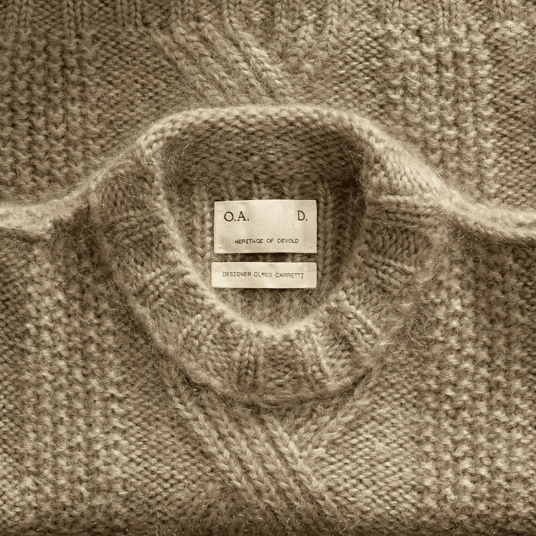 Brand Development for O.A.Devold Luxury Knitwear