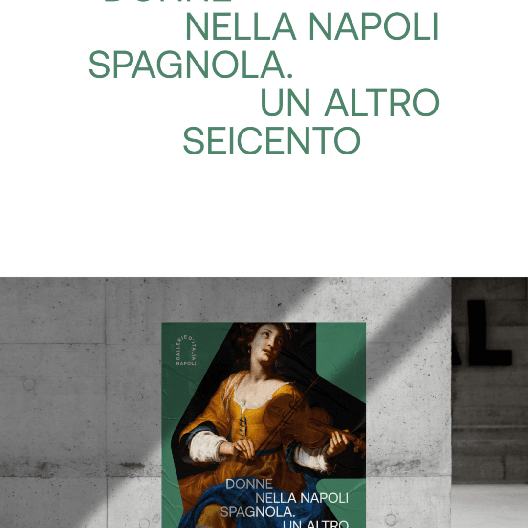Editorial Design for Donne Nella Napoli Spagnola Exhibition