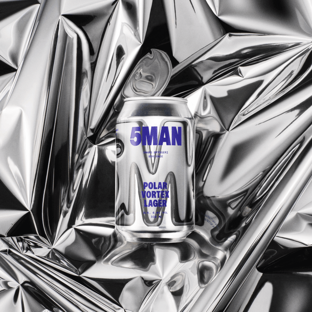 Rebrand and Packaging for 5MAN Microbrewery