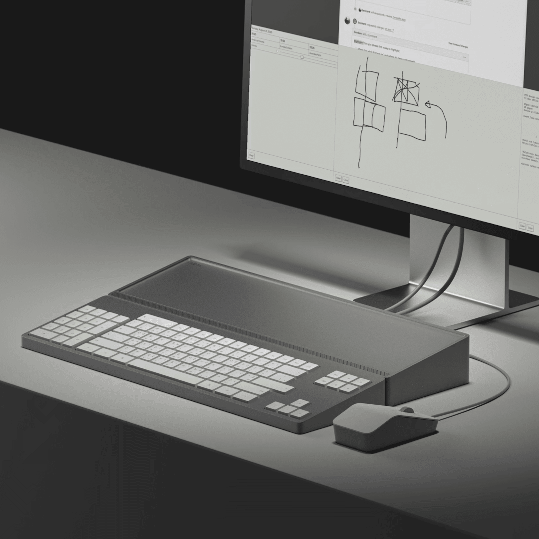 Industrial Design for Caligra C100 Developer Terminal
