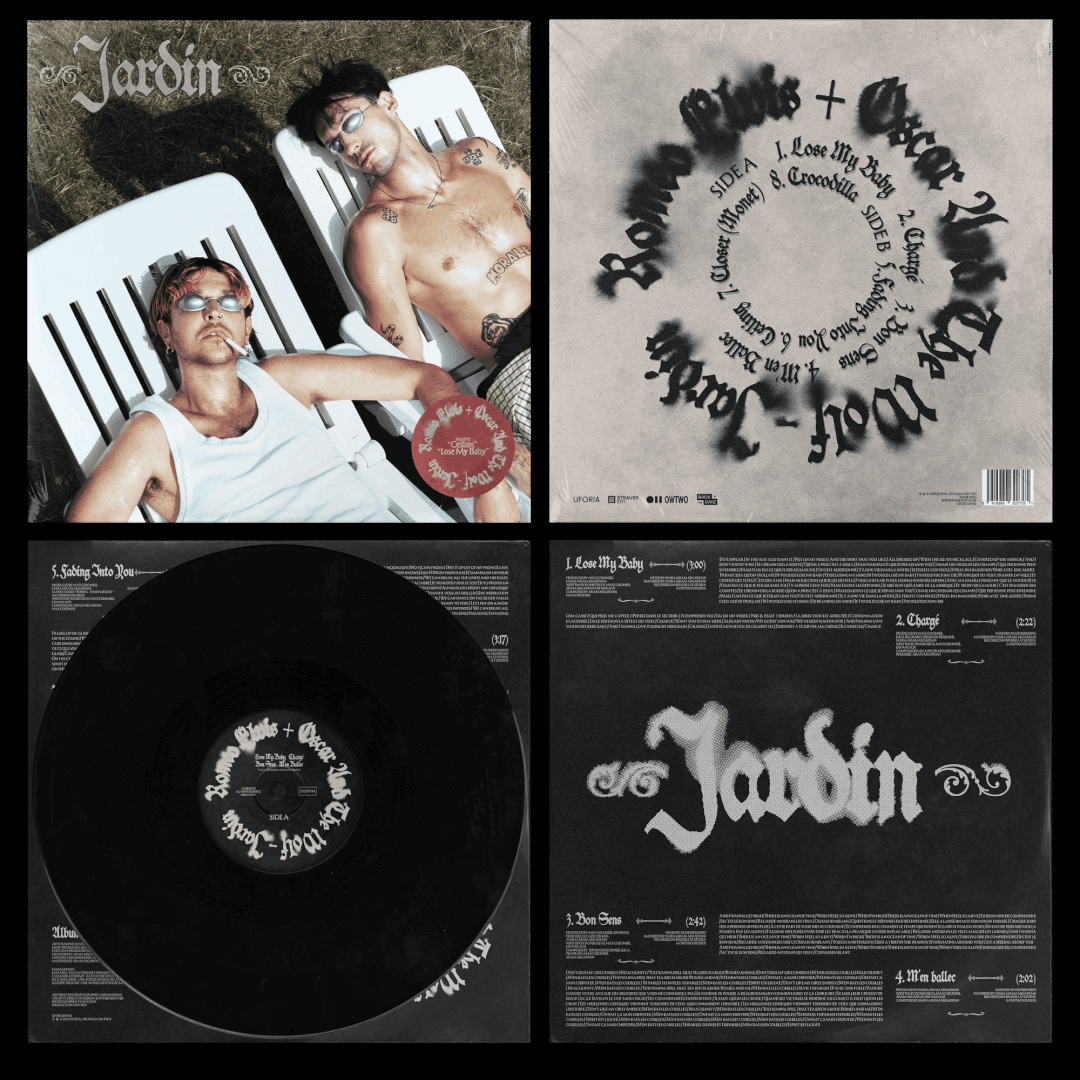 Creative Direction and Packaging for Jardin EP Collaboration