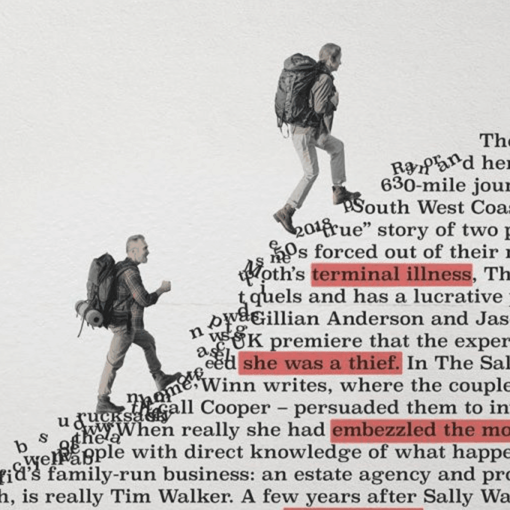 Key Art Design for the Salt Path Scandal Documentary