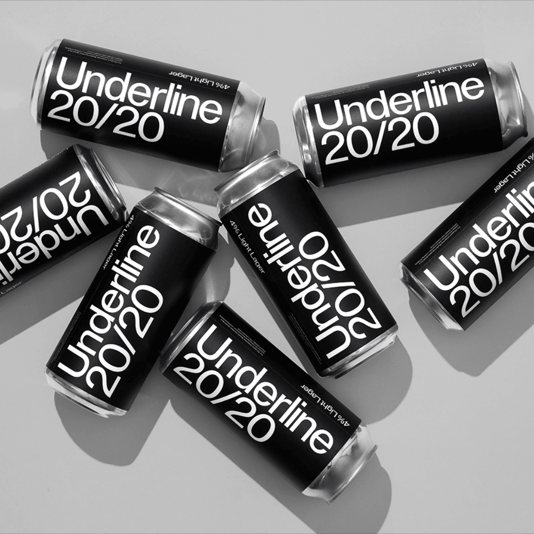 Anniversary Exhibition and Collateral for Underline 20/20