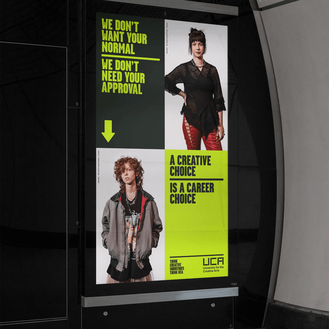 Brand Campaign for University for the Creative Arts