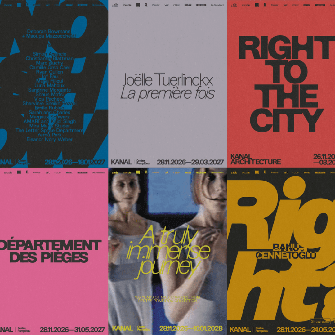 Brand Identity for Kanal–Centre Pompidou