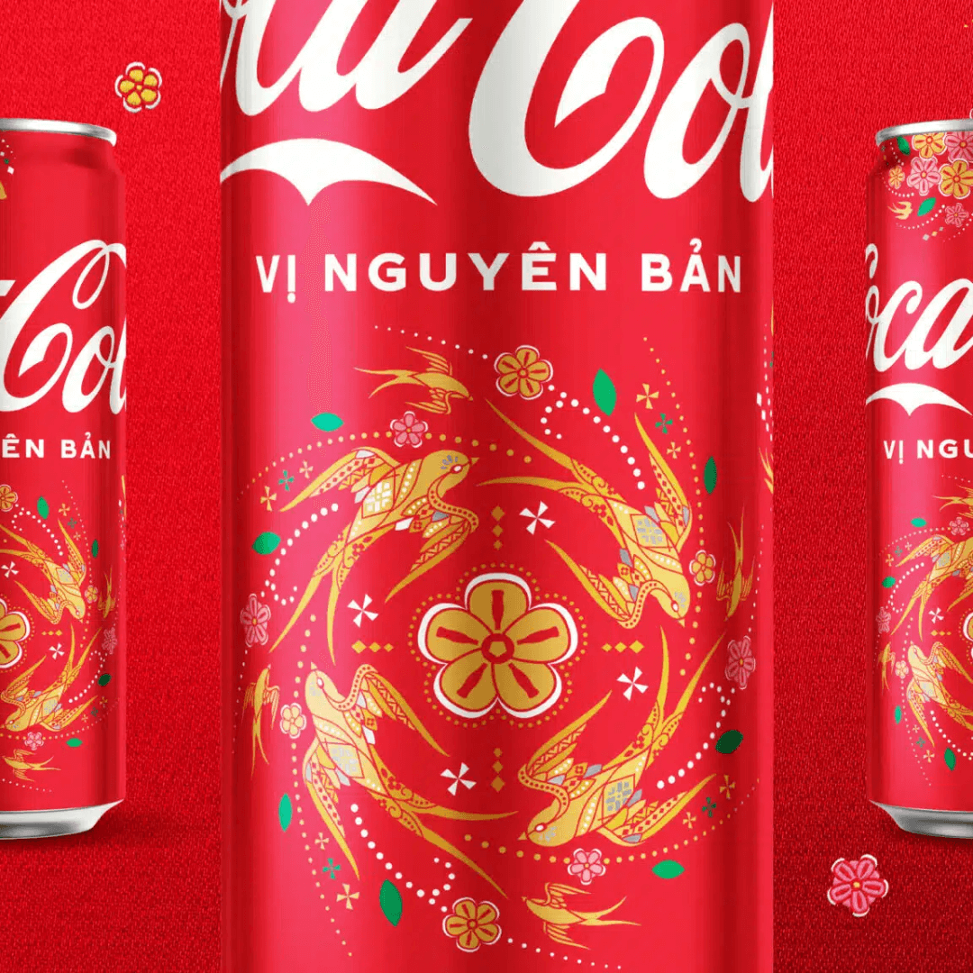 Festive Packaging Design for Coca-Cola Lunar New Year