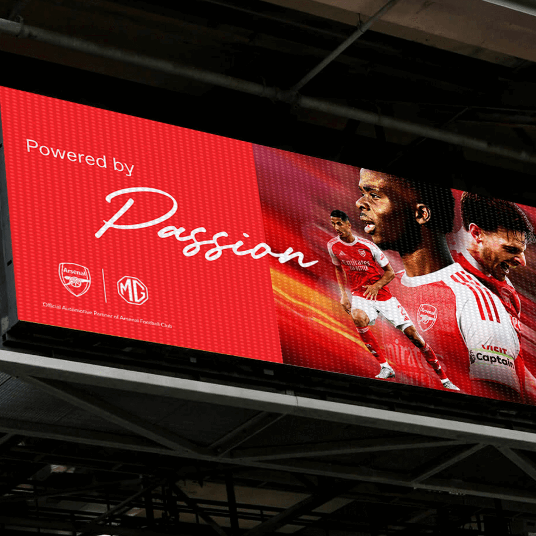 Season Campaign Platform for Arsenal and MG Partnership