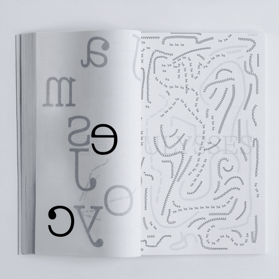 Typographic Menu Design for the Old Man Bar