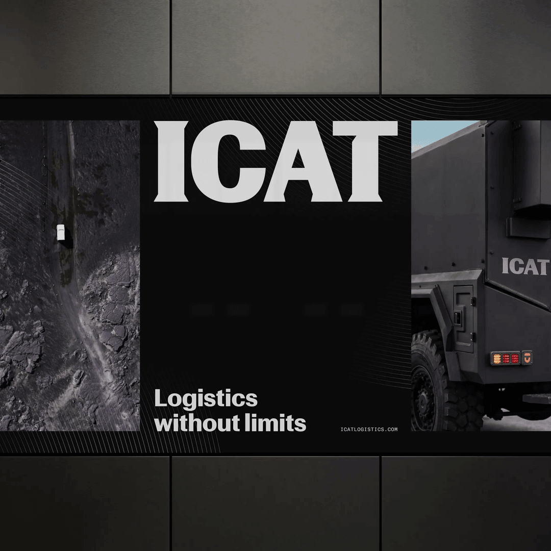 Brand Identity and Website Design for ICAT Logistics