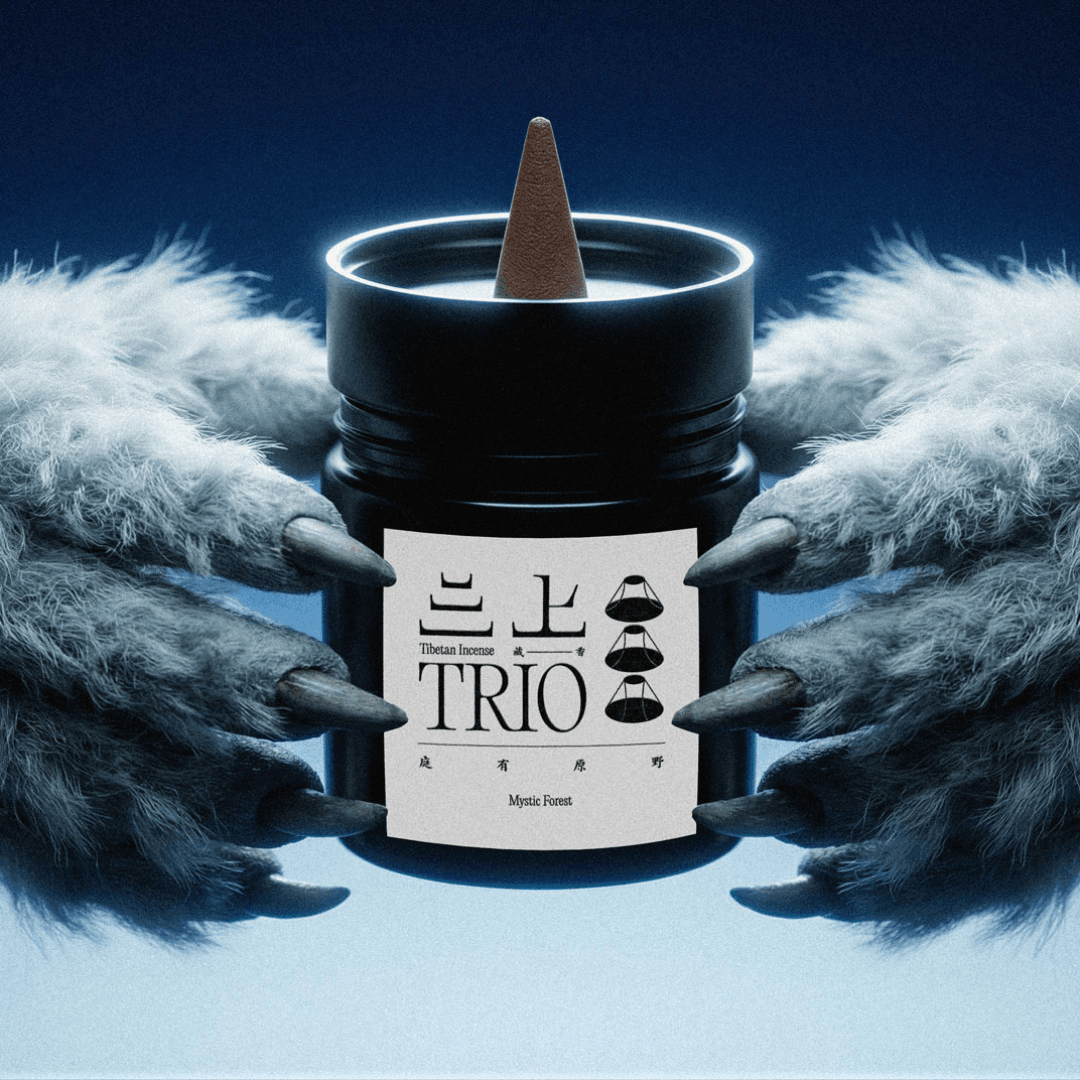 Brand Identity and Packaging for Trio Tibetan Incense