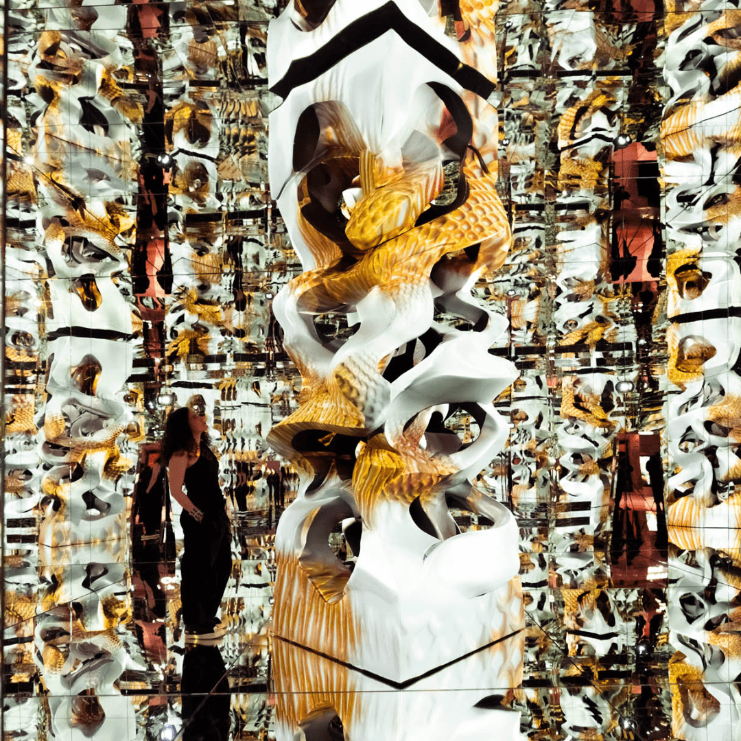 AI Data Sculpture Installation for Bulgari