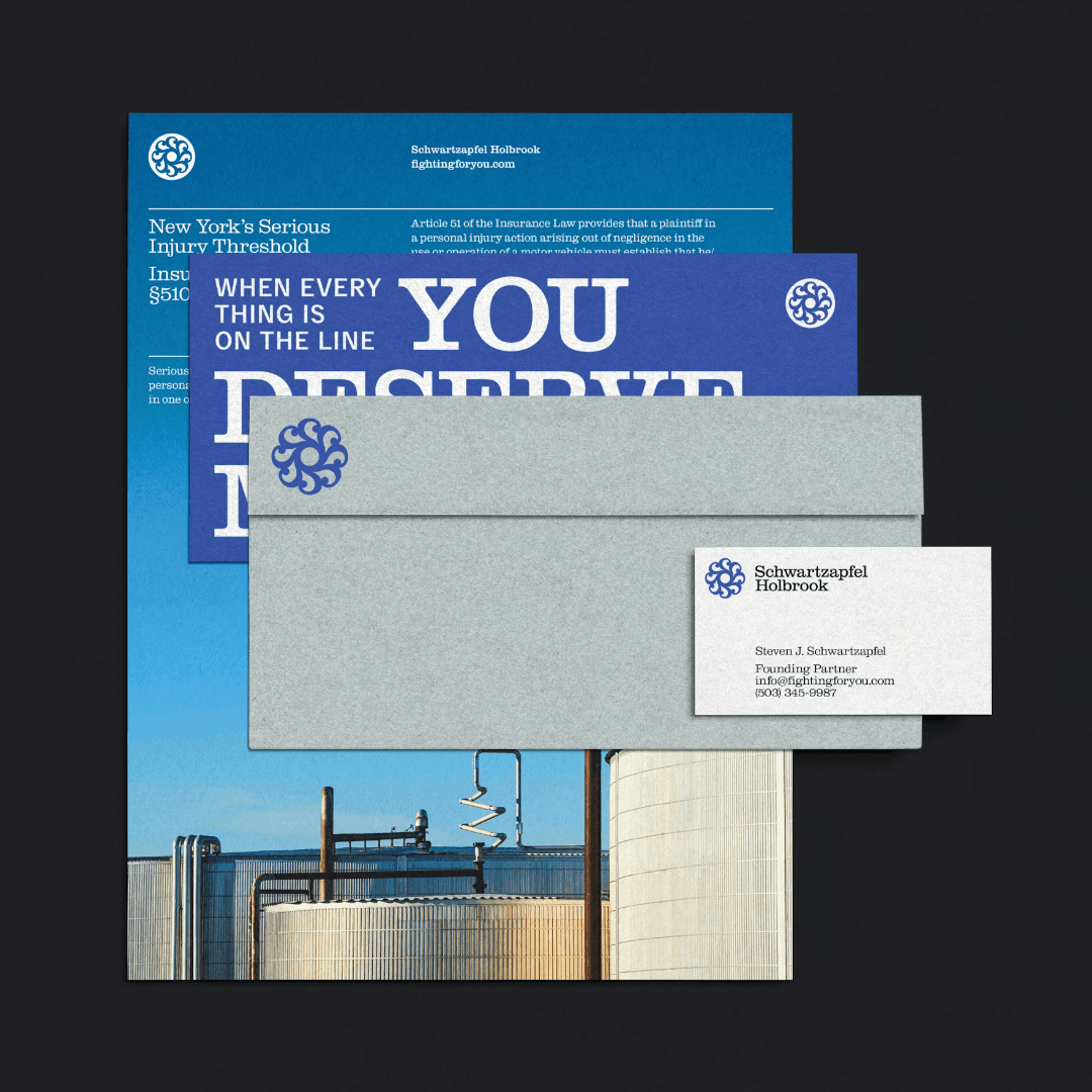 Identity and Website for a New York Law Firm