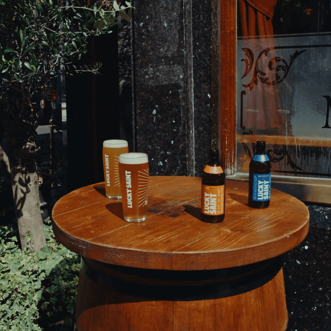 Social Media and Production for Lucky Saint Pub Launch