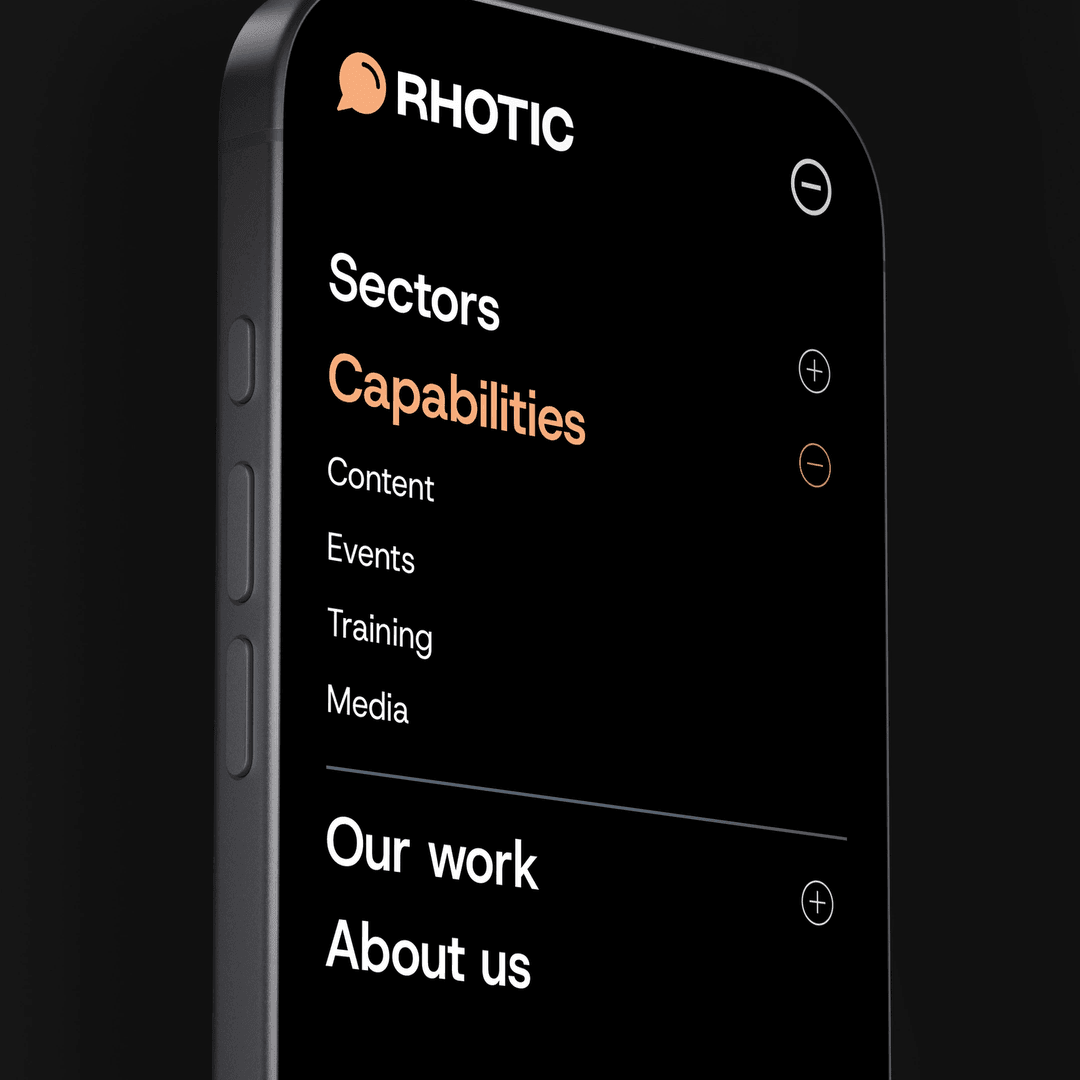 Website Redesign and Brand Refinement for Rhotic Media