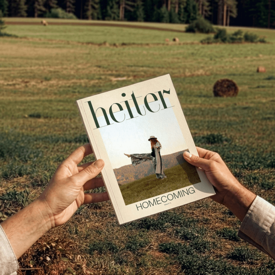 Editorial Design for Heiter Magazine Issue Two