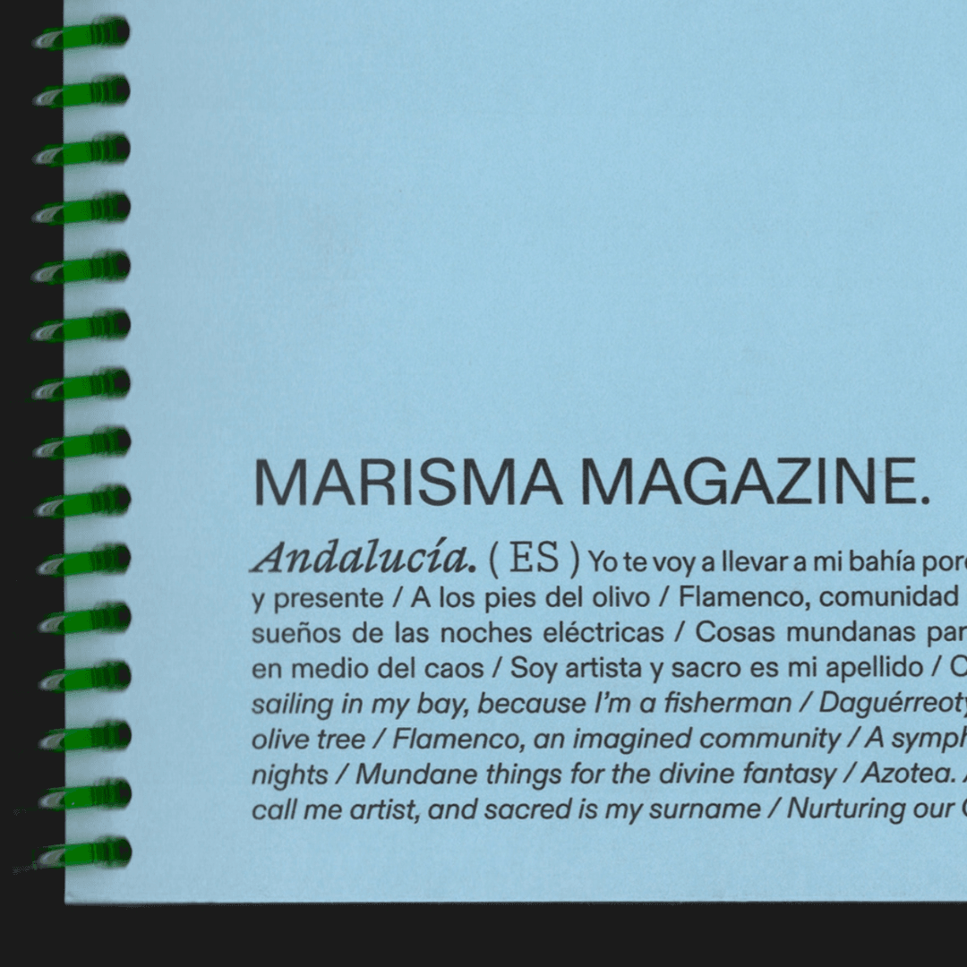 Editorial Design for Marisma Magazine