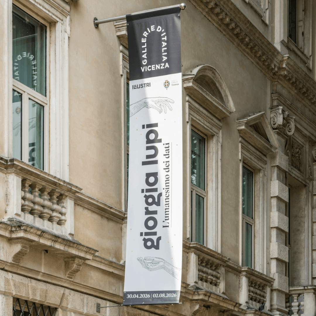Exhibition Design for Giorgia Lupi: Data Humanism at Gallerie D’Italia