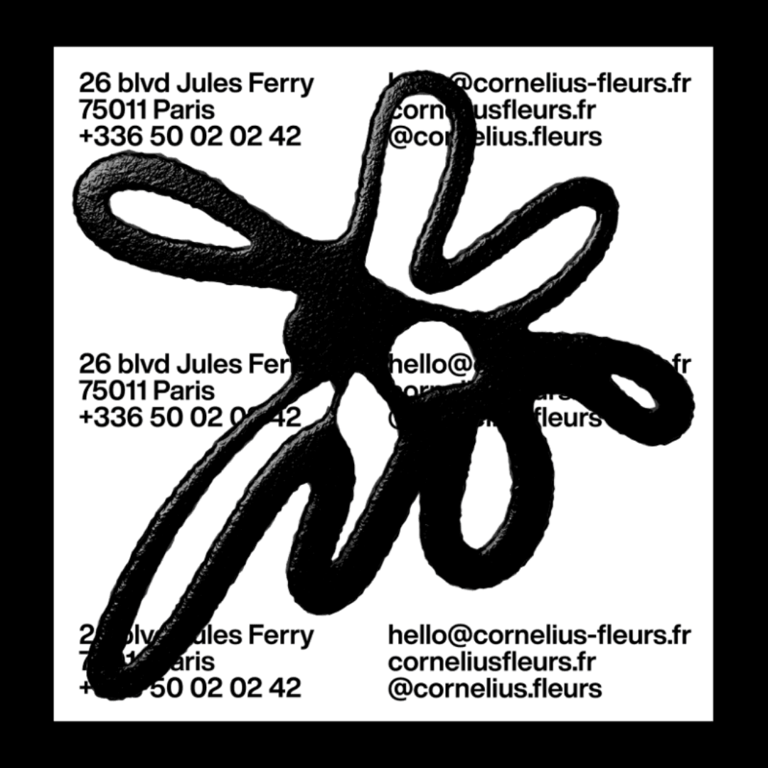 Copywriting, design and signage for a flower business 
