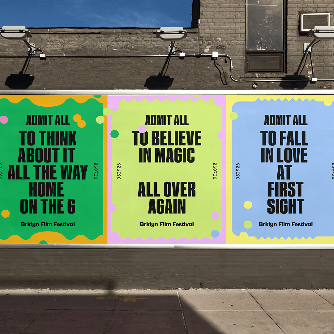 Festival Identity for Brooklyn Film Festival 2026