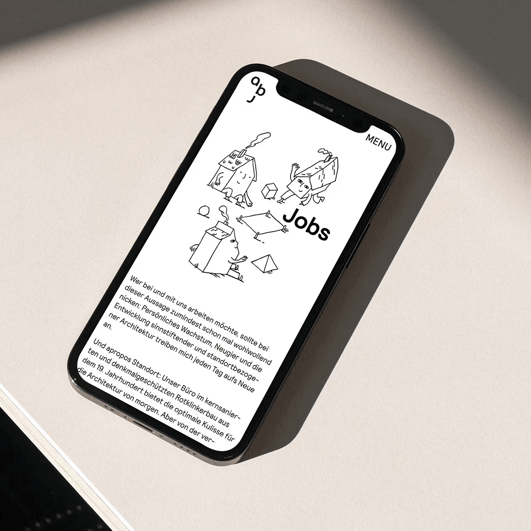 Brand Identity and Website Redesign for abj Architekt:innen
