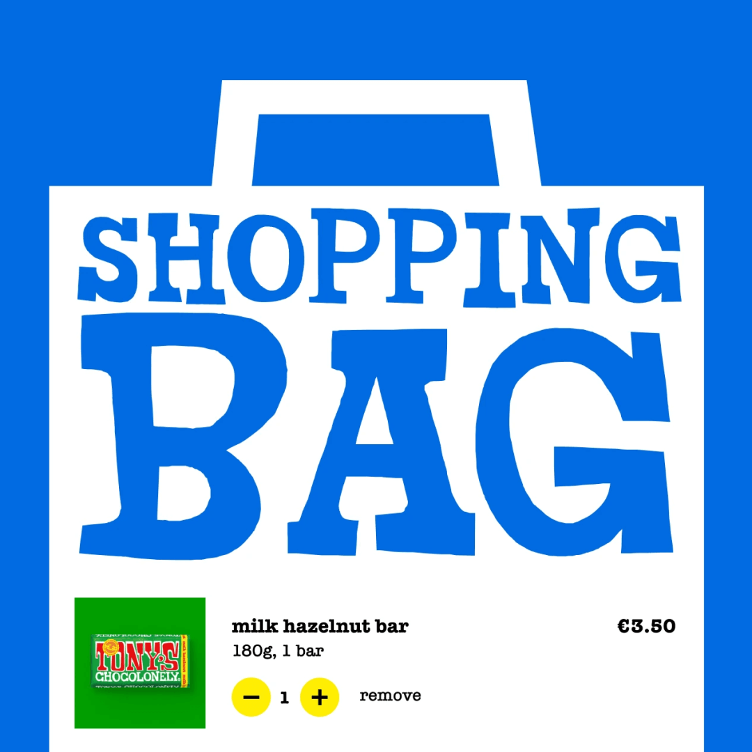 Digital Platform and UI System for Tony's Chocolonely