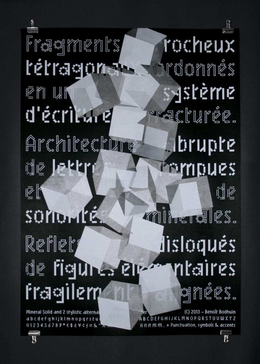 Mineral poster