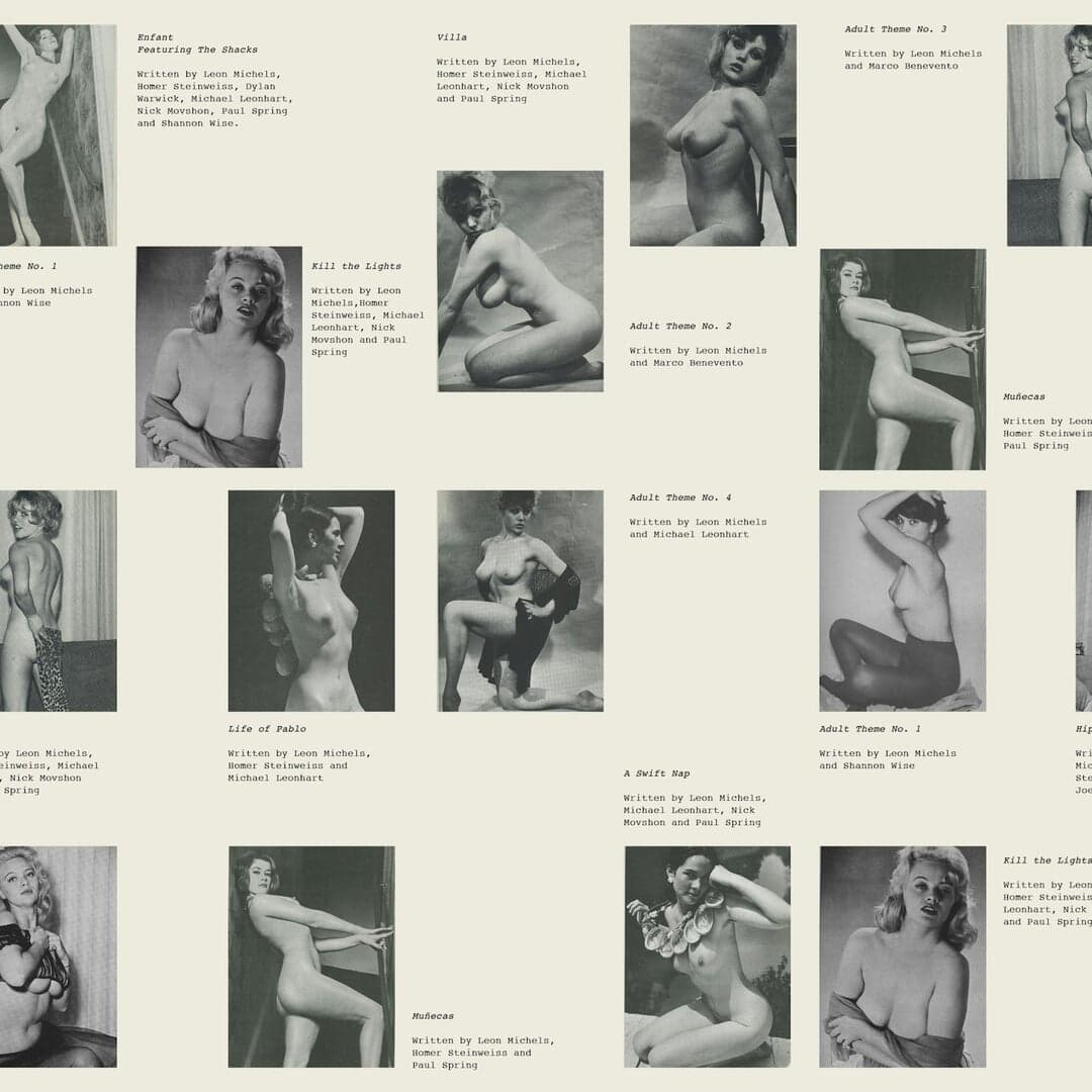 Album Packaging And Art Direction For Leon Michels's Adult Themes
