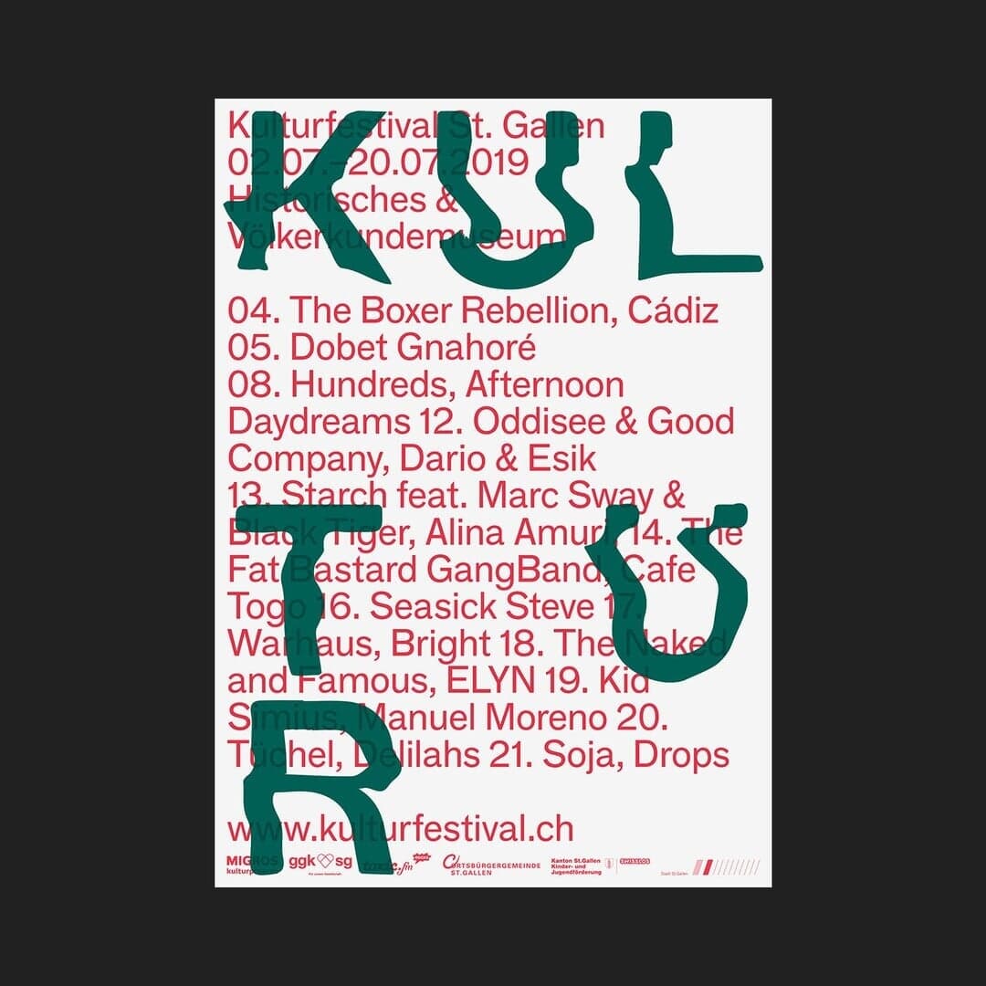 Visual Identity For Kulturfestival