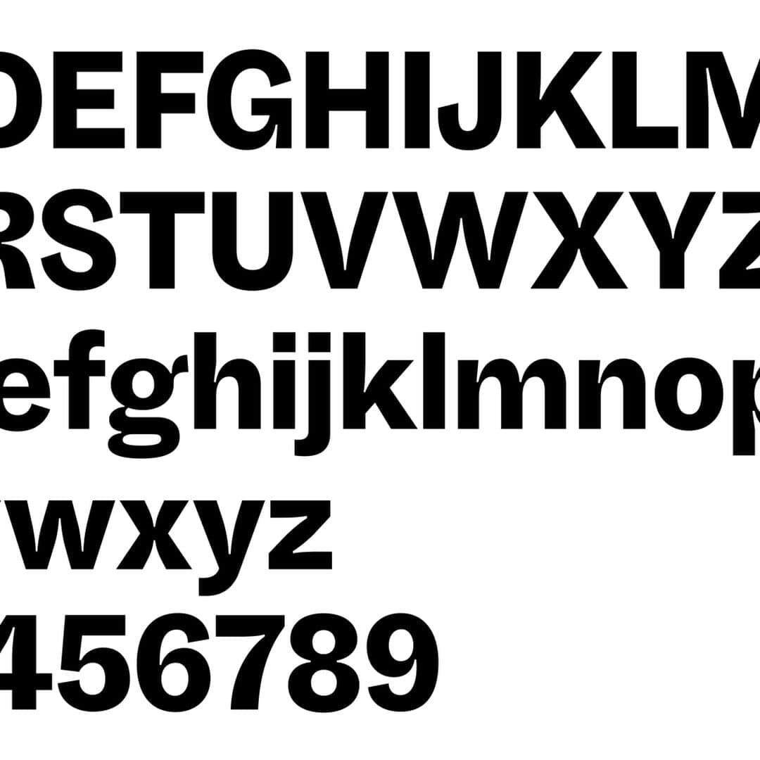 Custom Typeface For The Monthly Magazine