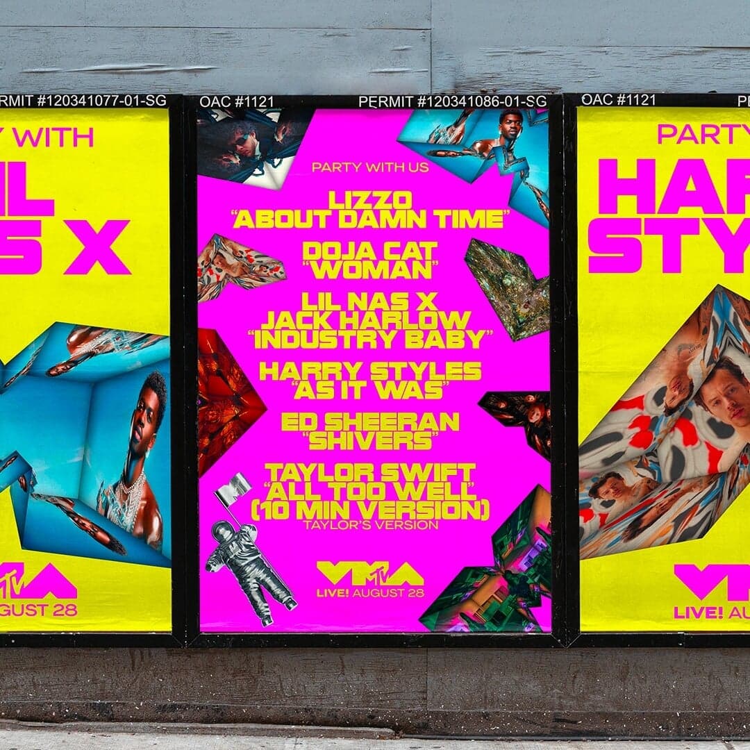 Immersive Motion Campaign For Mtv Vmas 2022