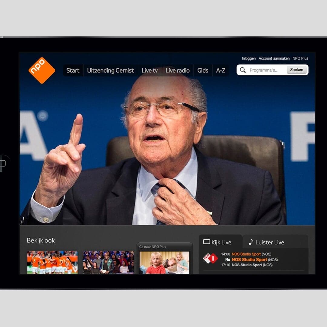 Rebranding For Netherlands Public Broadcasting