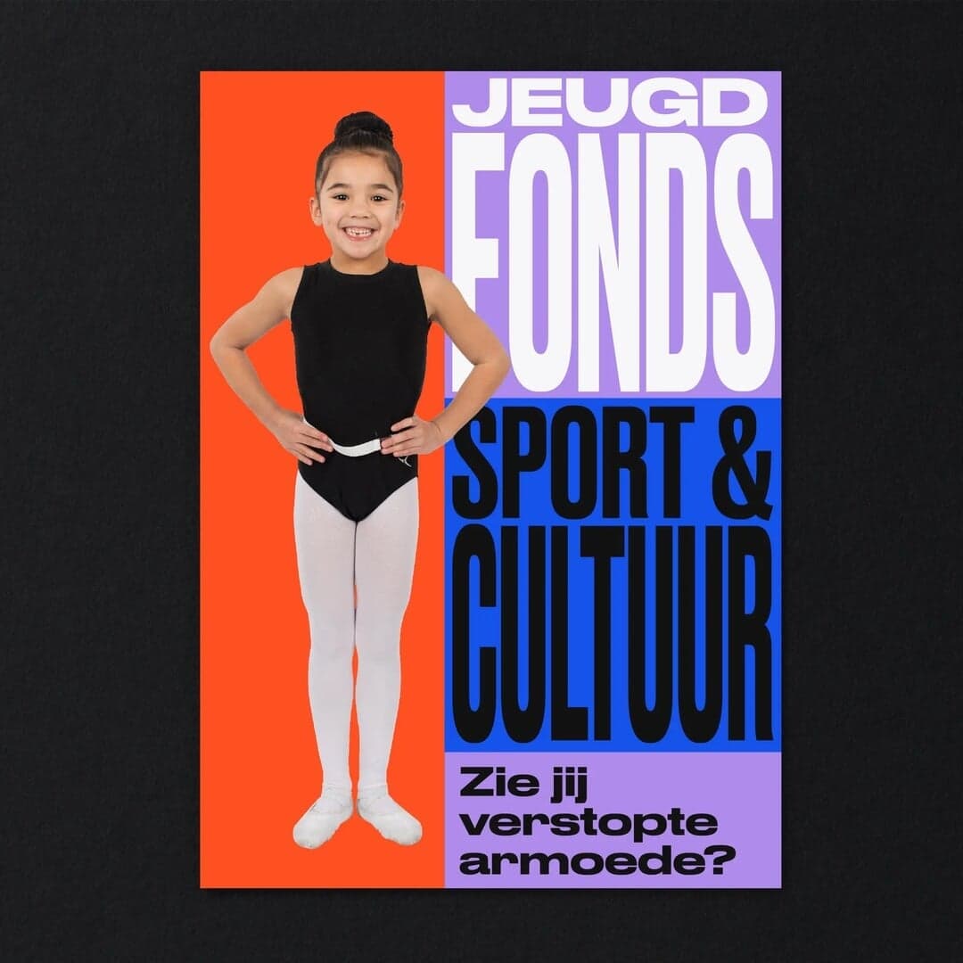 Visual Identity For Jeugdfonds Sport & Cultuur