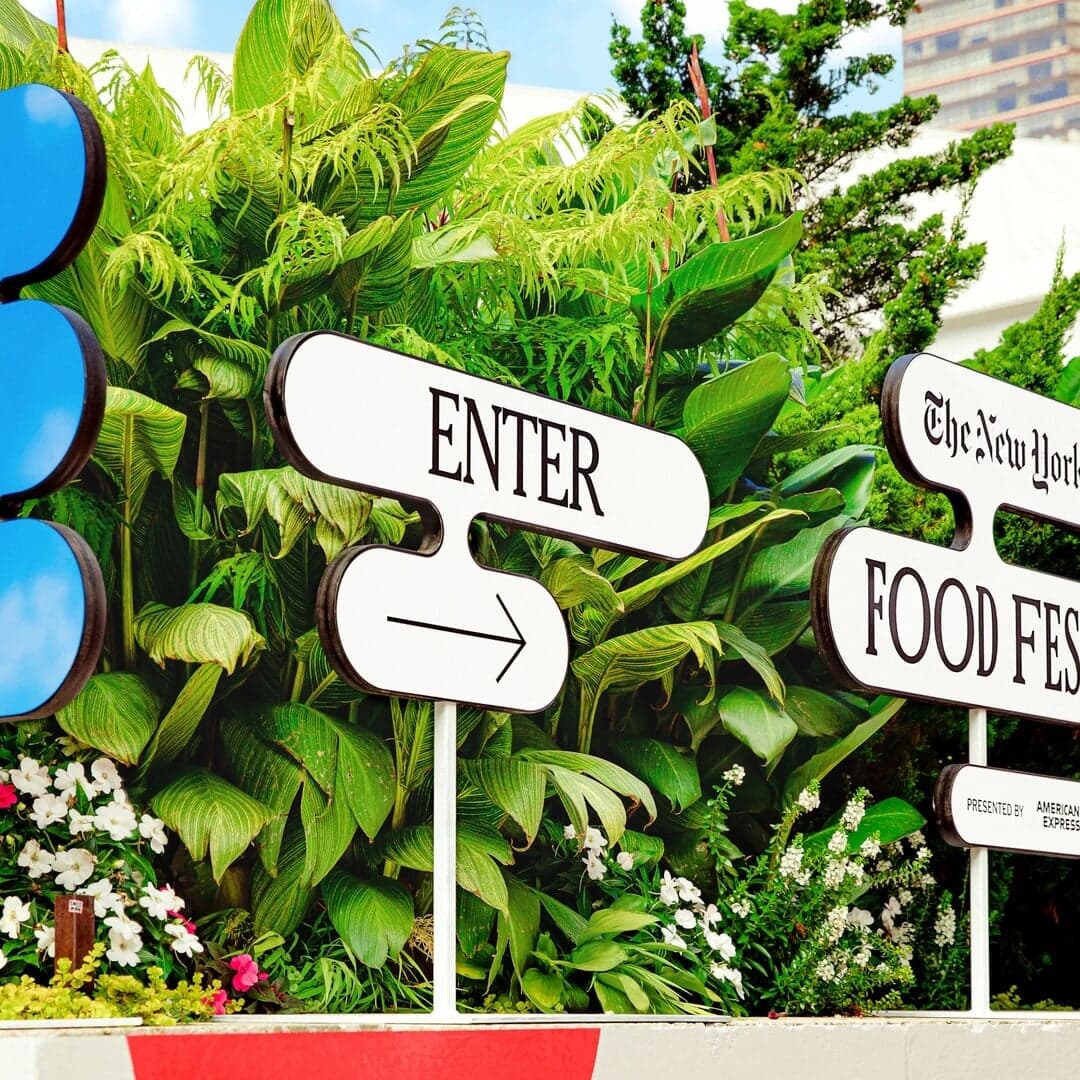 Brand Identity And Campaign For The New York Times Food Festival 2022