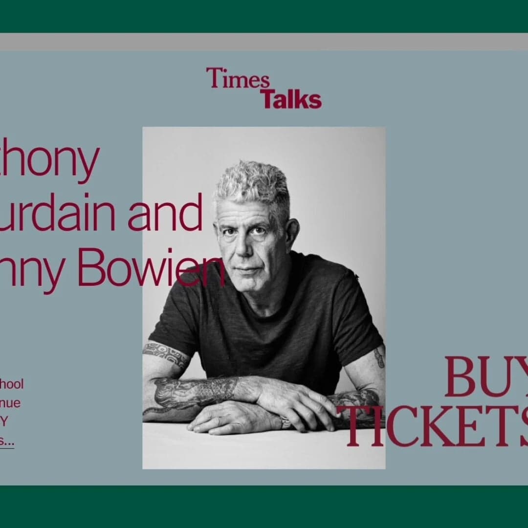 Brand Identity For The New York Times Times Talks