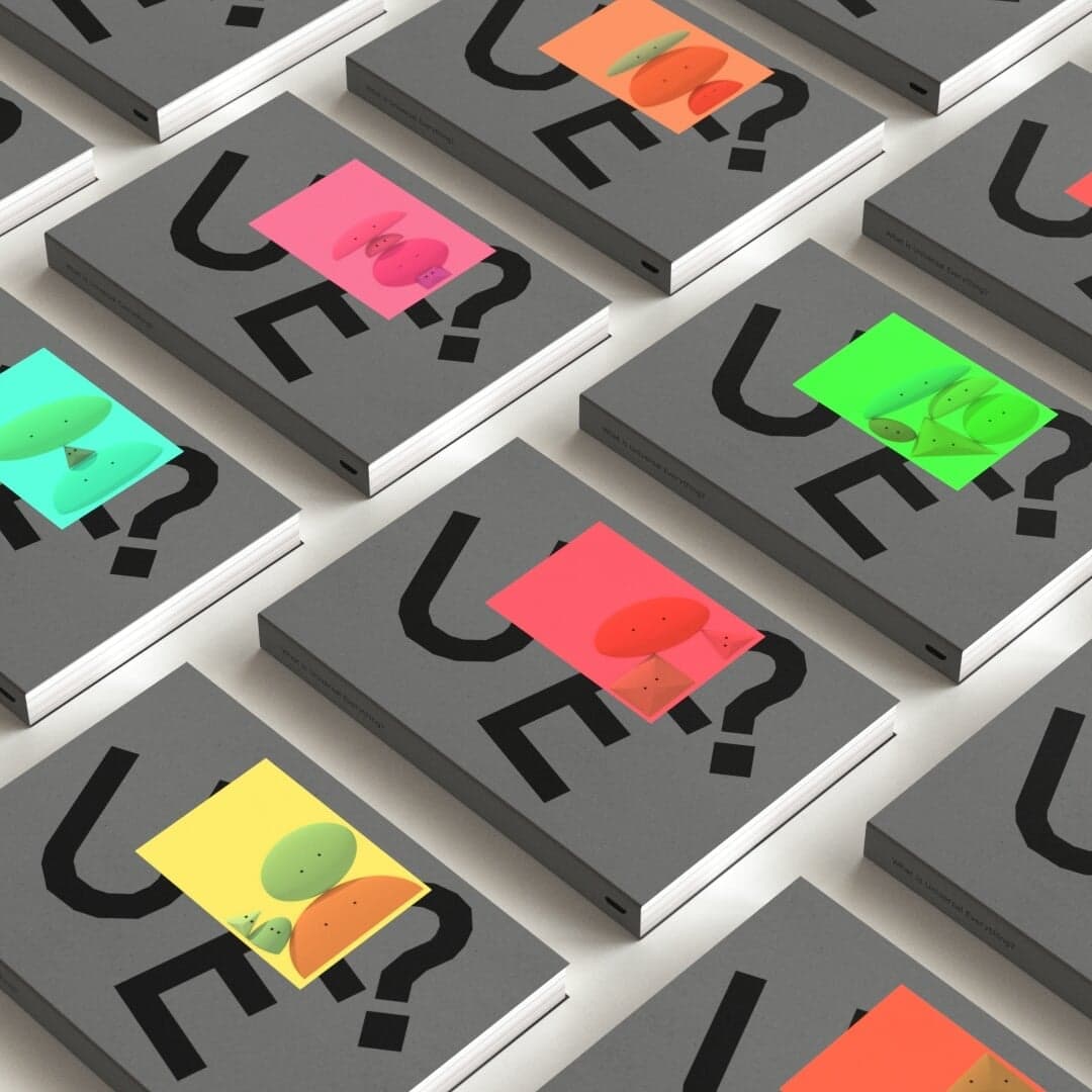 Book Design For Universal Everything Monograph