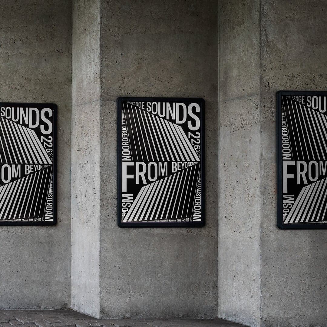 Visual Identity For Strange Sounds From Beyond Festival
