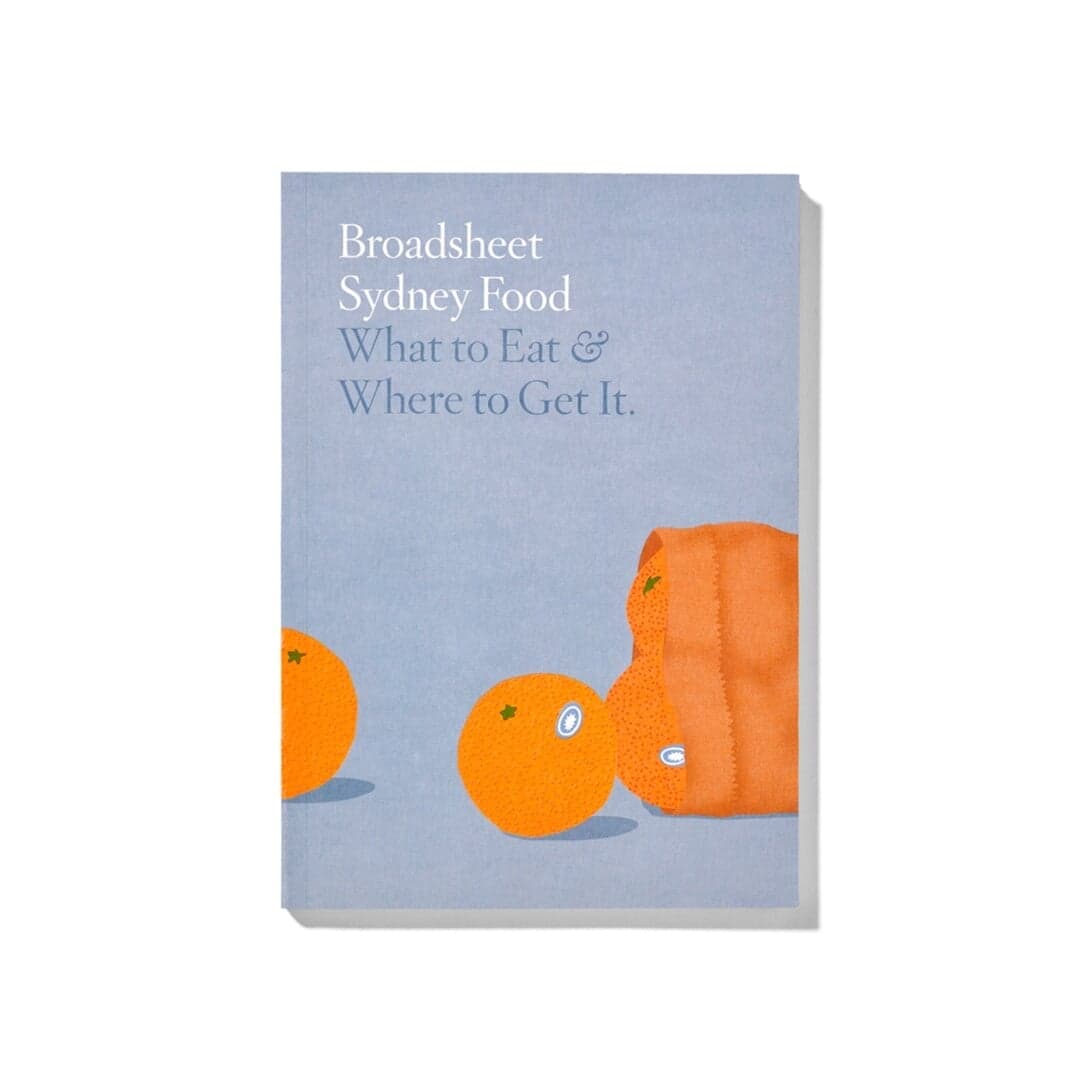 Publication Design For Broadsheet What To Eat Book Melbourne