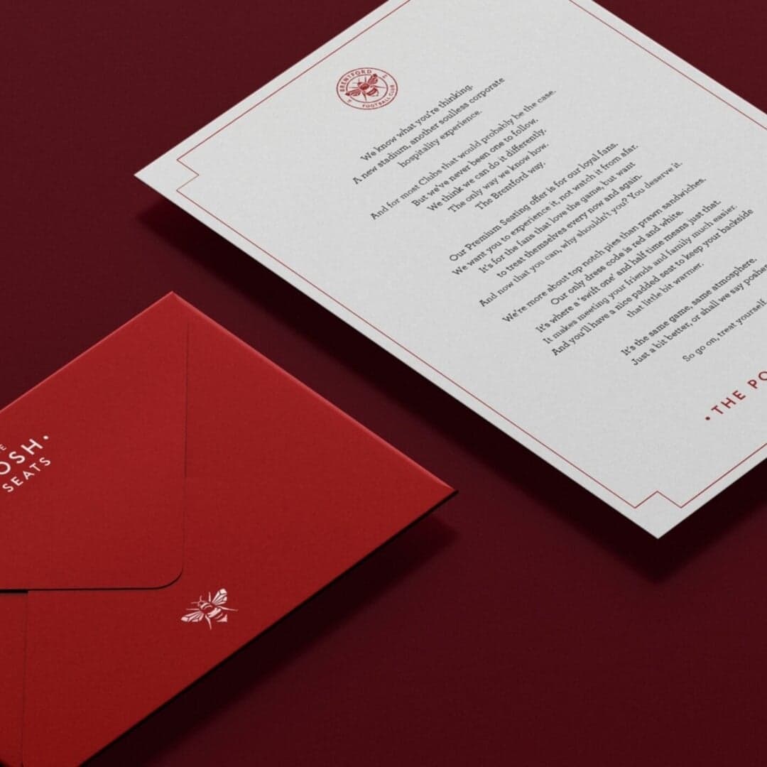 Brand Identity And Campaign For Brentford Community Stadium